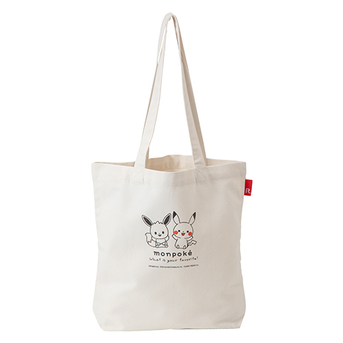 【メール便可】モンポケ ルートート リサイクルコットントート